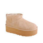 Bottes Classic Ultra Mini Platform - Sable