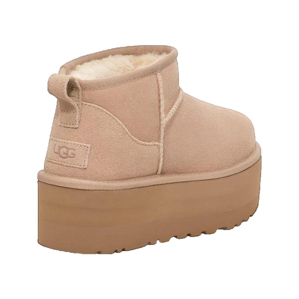 Bottes Classic Ultra Mini Platform - Sable