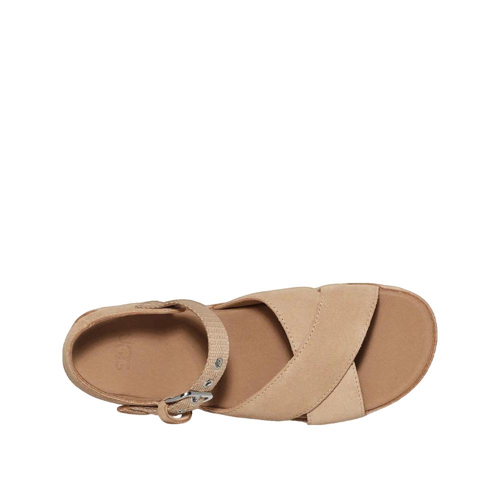 Aubrey Platform Sandals - sand