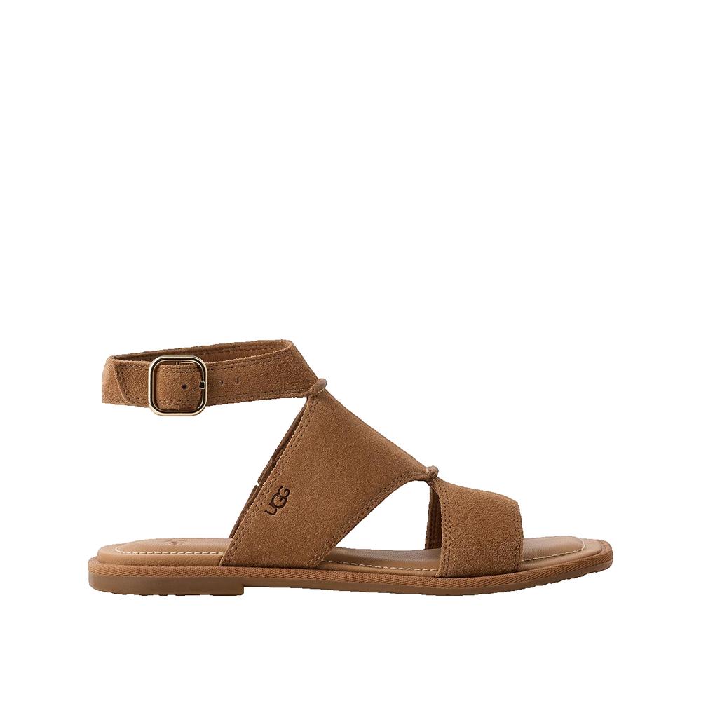 Delray sandals - Chestnut