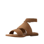 Delray sandals - Chestnut