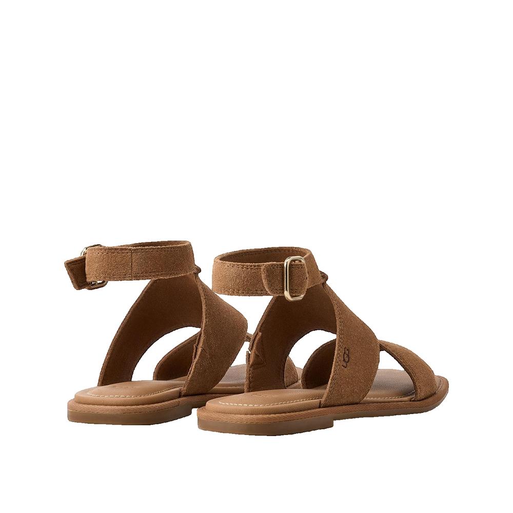 Delray sandals - Chestnut