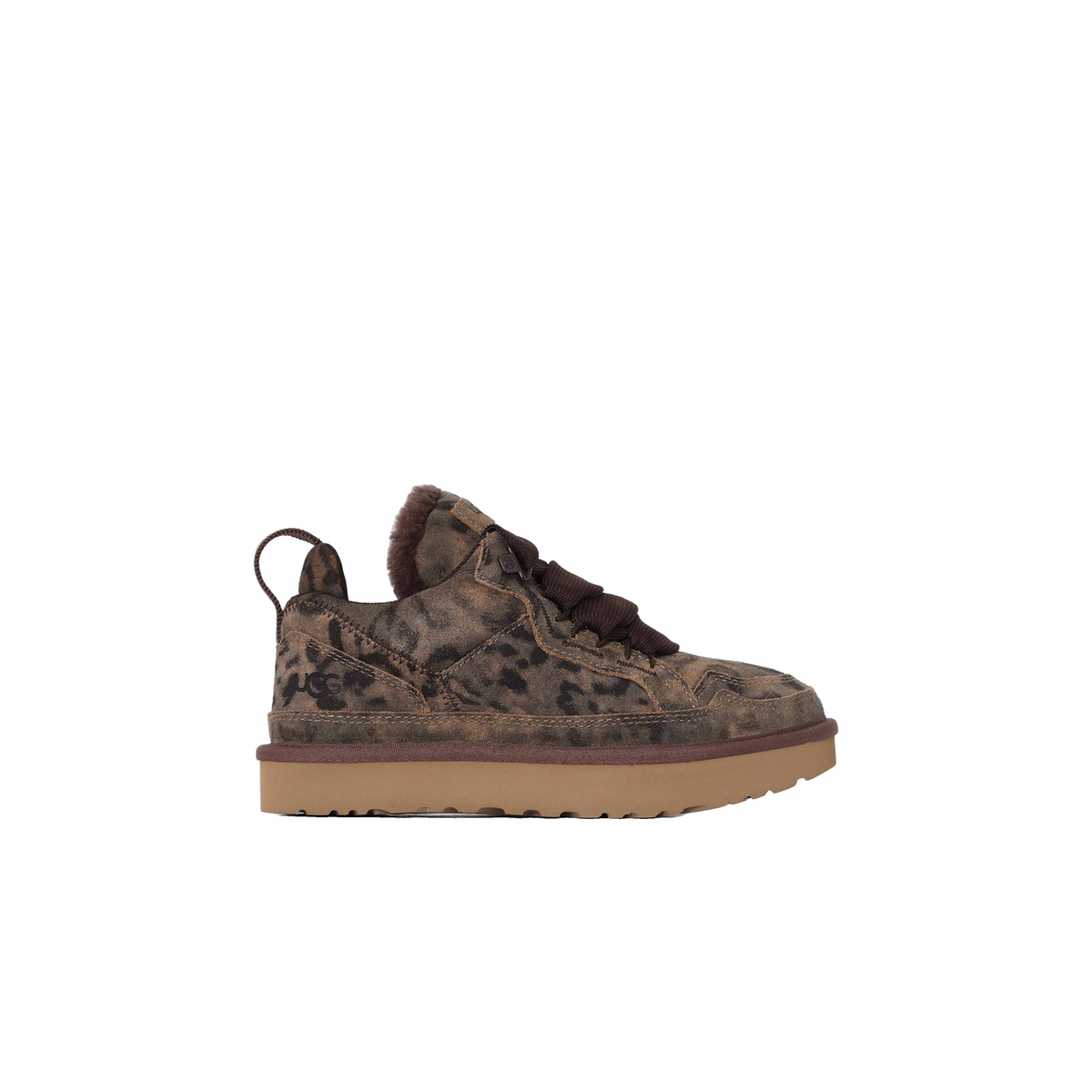 UGG Lowmel Spotted - Baskets Femme Marron/Leopard