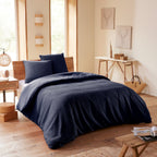 Duvet Set (Cover + Pillowcases) - Honeycomb - Storm