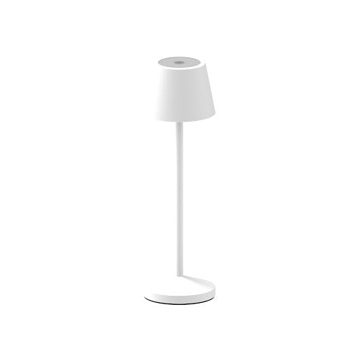 Emily - Lámpara de mesa inalámbrica - Acero - Blanco