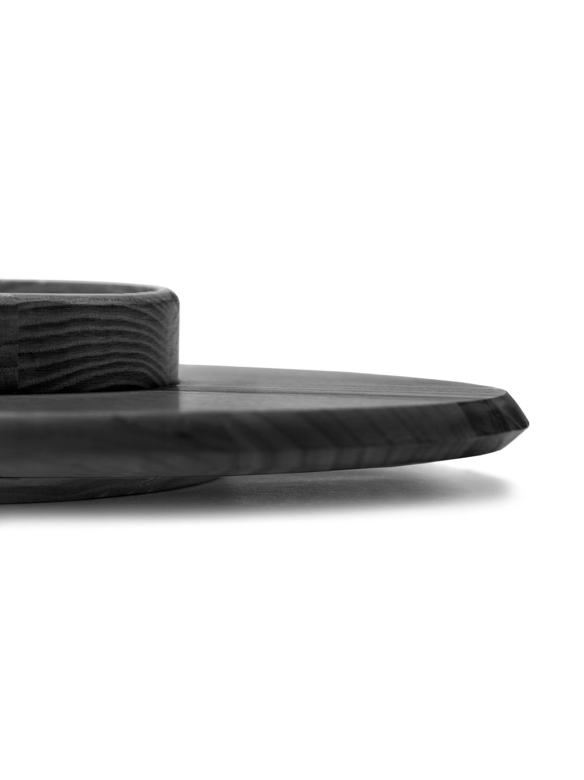 Dune Kitchen & Table - Saucer + Bowl 02 - Ash - Black