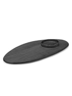 Dune Kitchen & Table - Saucer + Bowl 02 - Ash - Black