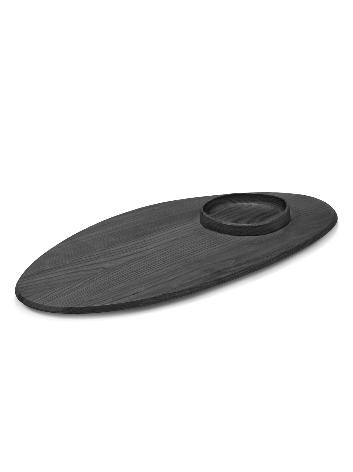 Dune Kitchen & Table - Saucer + Bowl 02 - Ash - Black