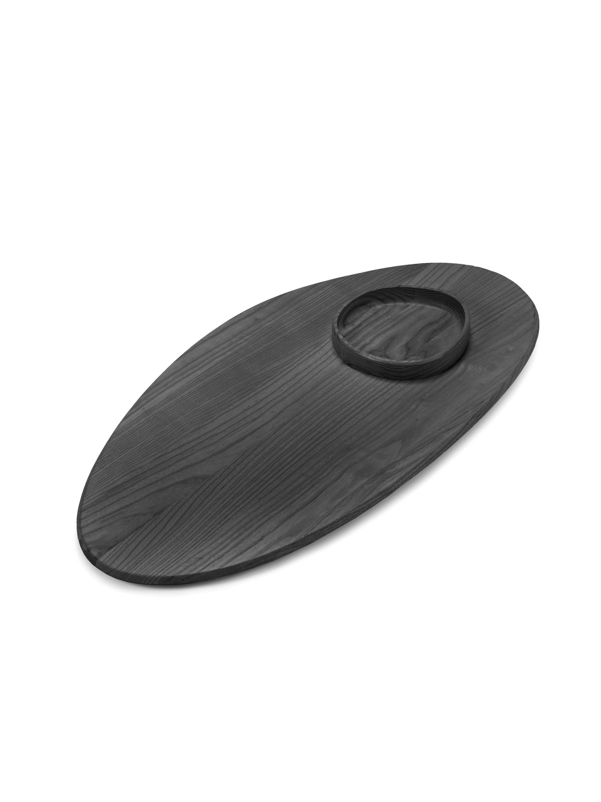 Dune Kitchen & Table - Saucer + Bowl 02 - Ash - Black