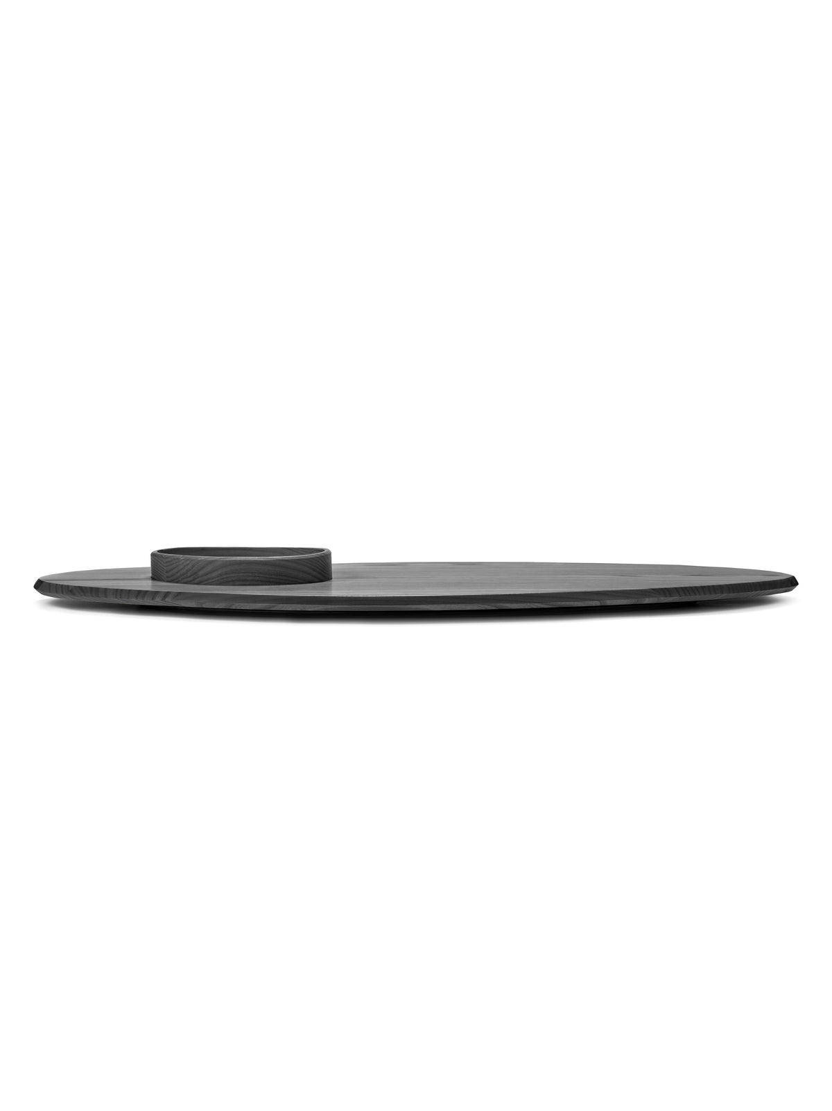 Dune Kitchen & Table - Saucer + Bowl 02 - Ash - Black
