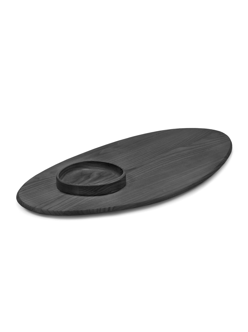 Dune Kitchen & Table - Saucer + Bowl 02 - Ash - Black