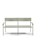 August - Gartensofa - Aluminium - Grün