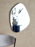 Aimie - Espejo De Pared - Plateado - Vidrio