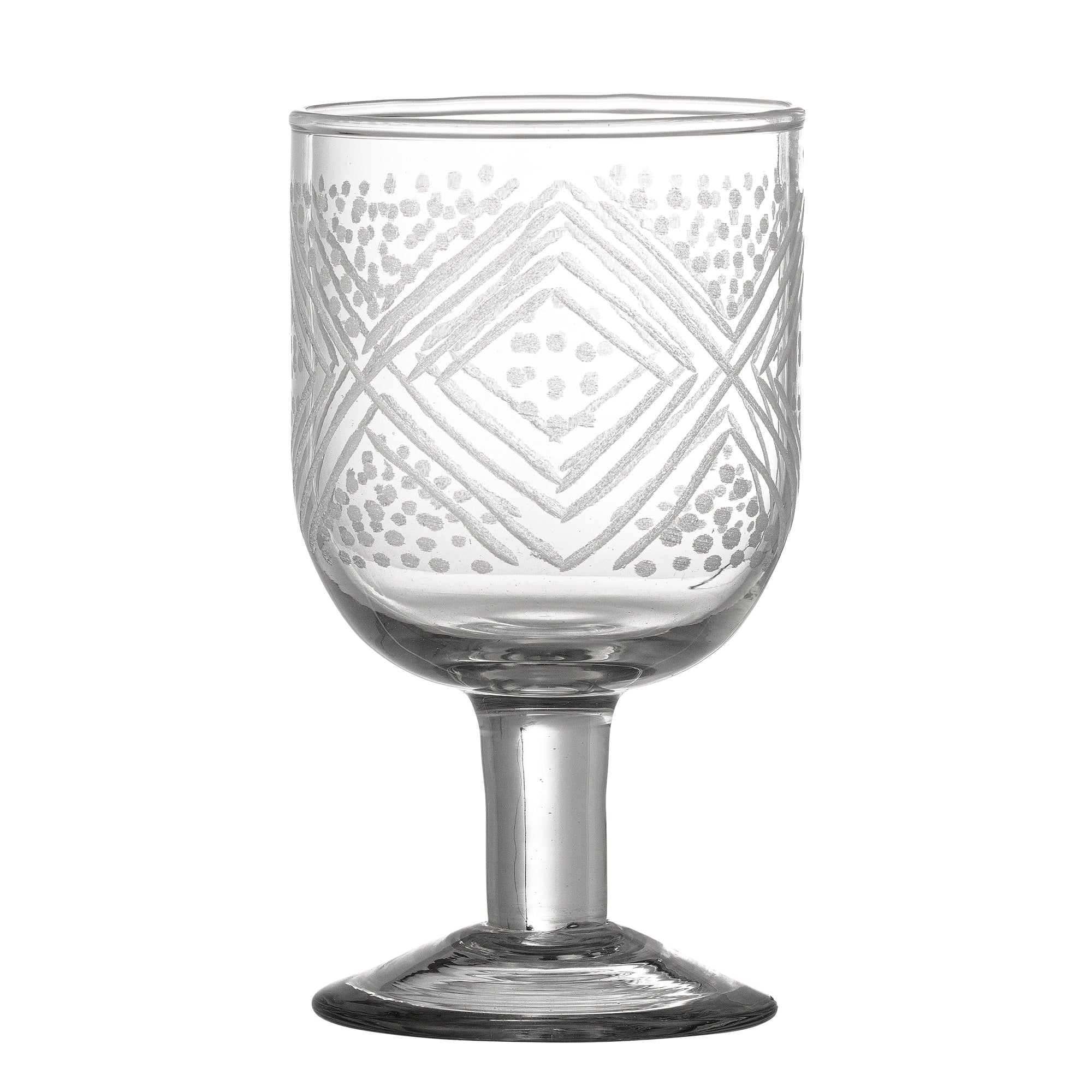 Kiyomi - Lot de 6 Verres À Vin - Transparent - Verre Recyclé