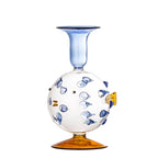 Phila - Candleholder - Blue - Glass