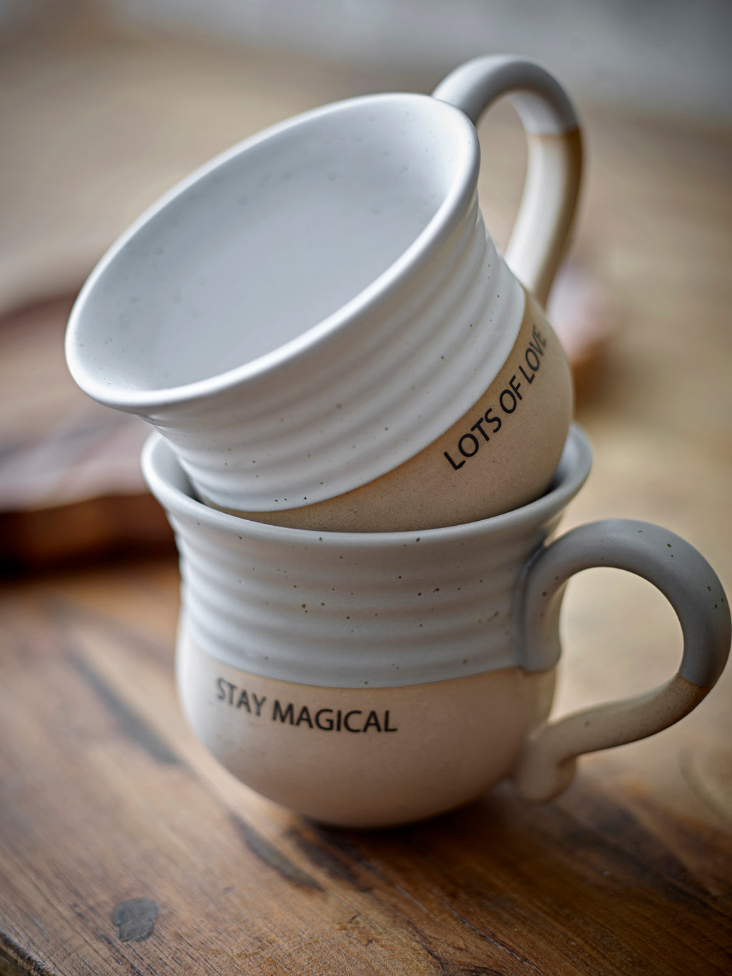 Claire - Taza - Blanco - Gres