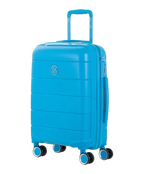 Maleta de cabina Citadine GYL azul claro vista tres cuartos
