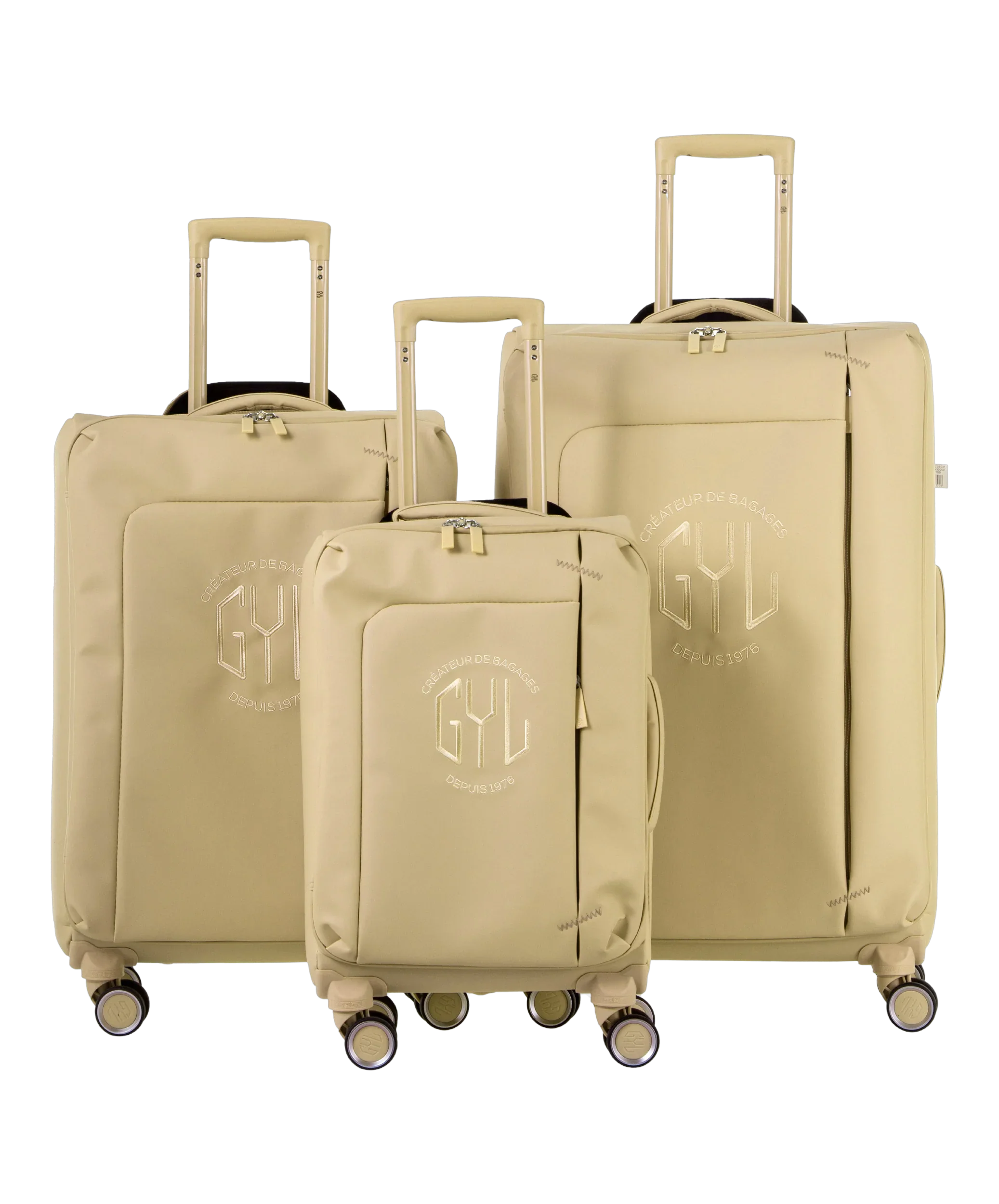 Set De 3 Valises Souples Évasion