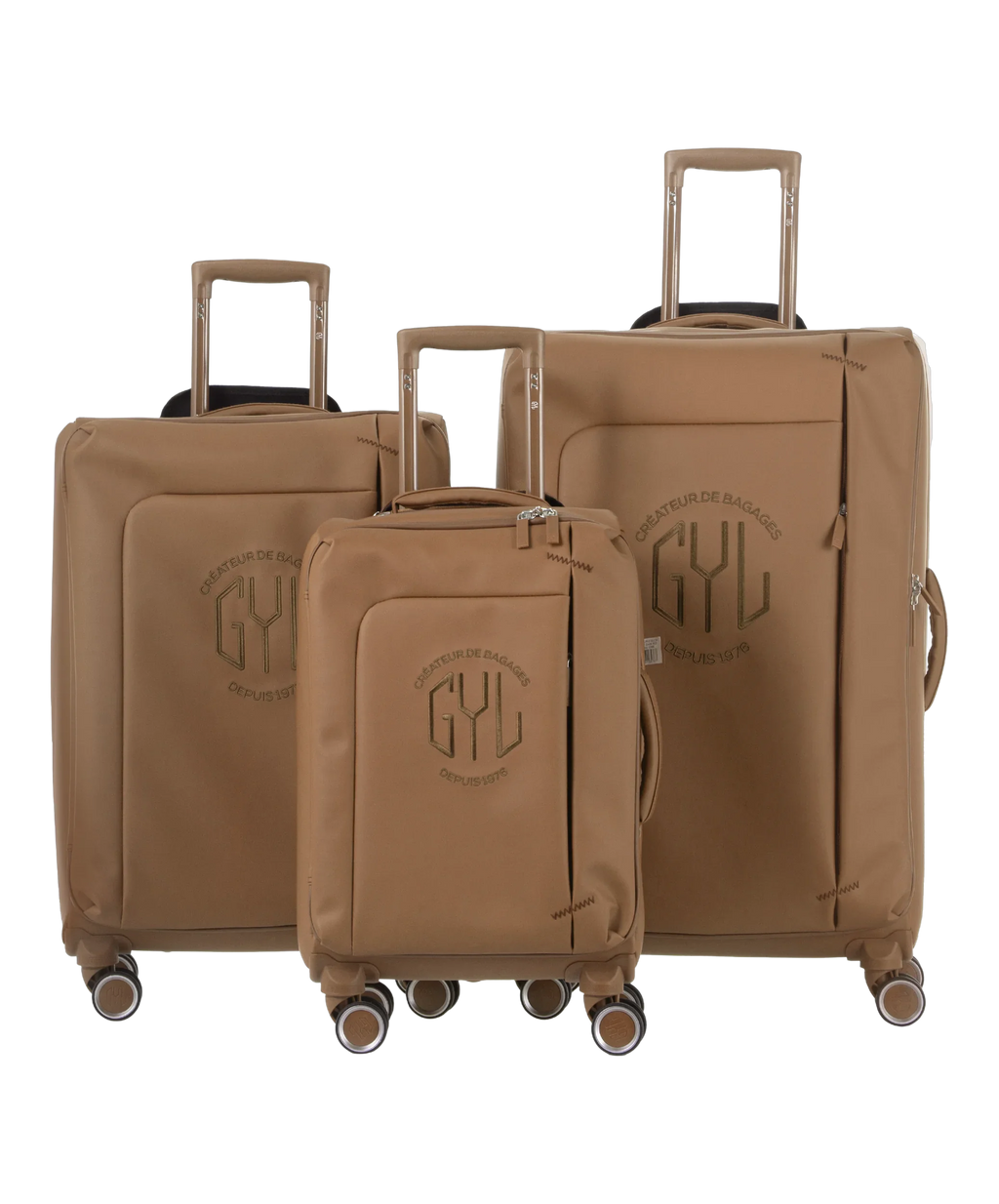 Set De 3 Valises Souples Évasion