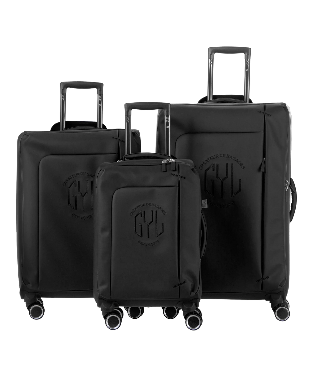Set De 3 Valises Souples Évasion