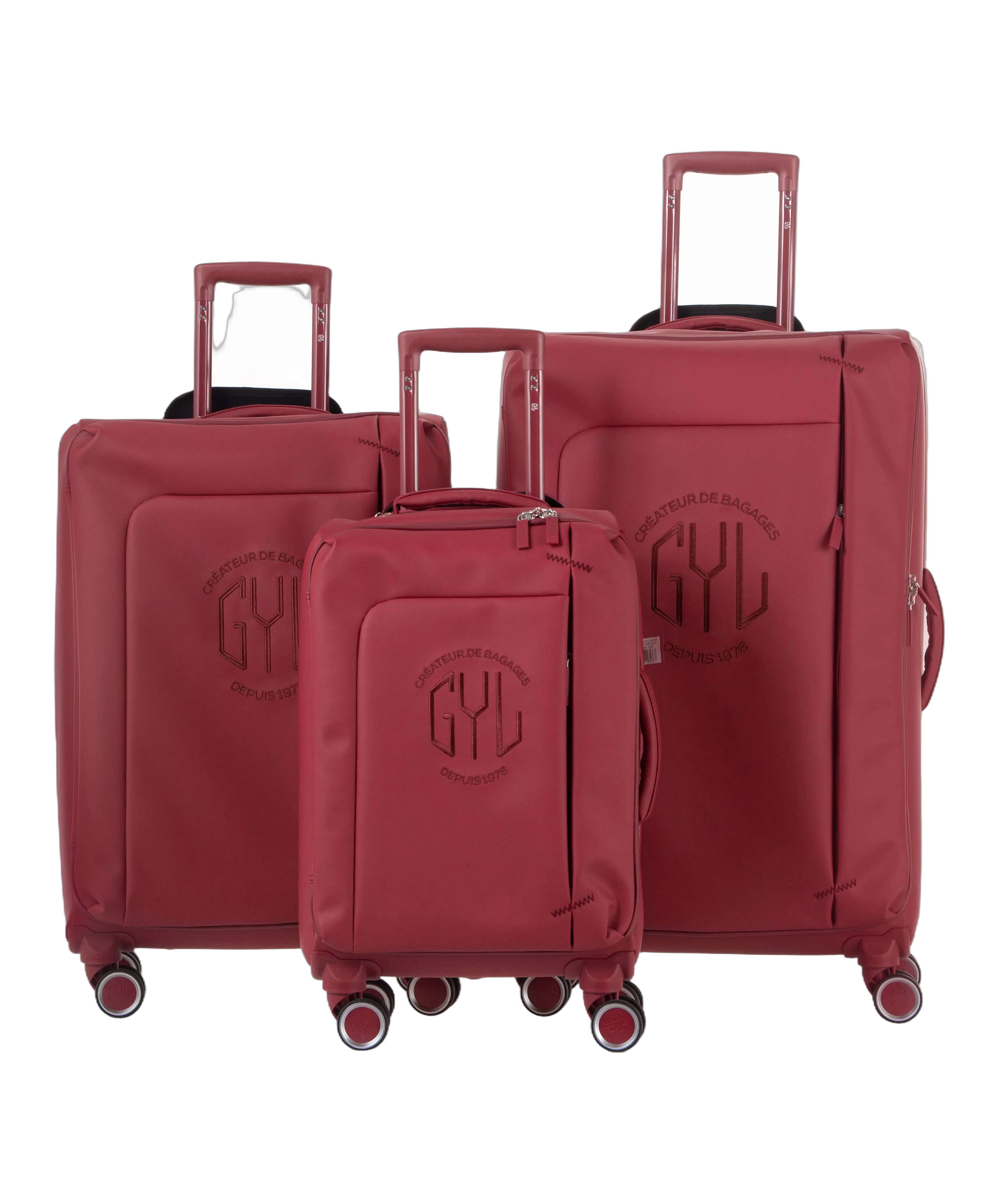 Set De 3 Valises Souples Évasion