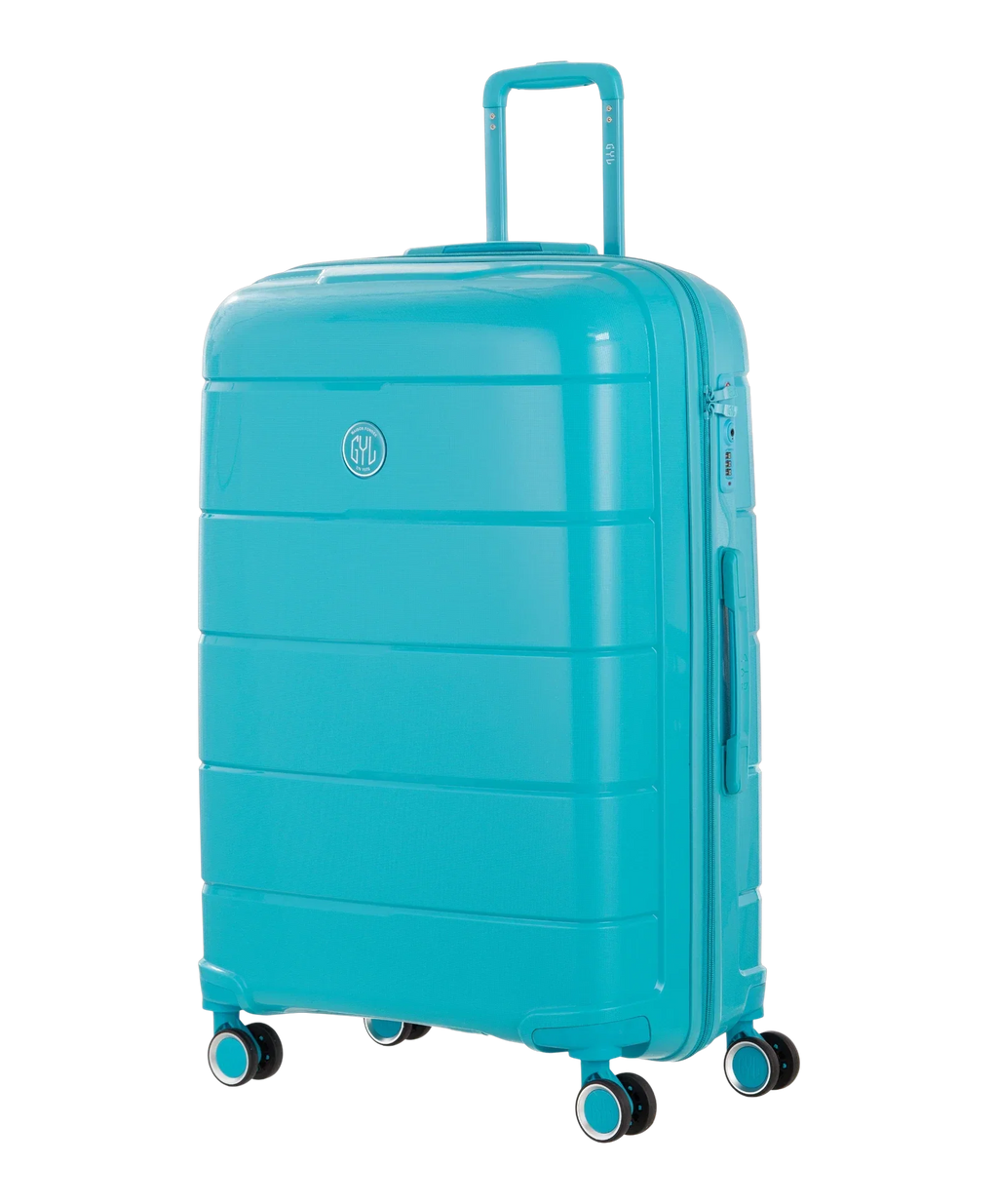 Citadine GYL mint check-in suitcase three-quarter view