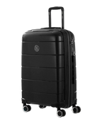 Citadine GYL checked luggage black three-quarter view