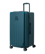 Trunk L Intemporelle GYL polycarbonate suitcase 71 cm fir green colour three-quarter front view
