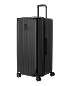 GYL Intemporelle Trunk XL polycarbonate suitcase 78 cm black colour three-quarter front view