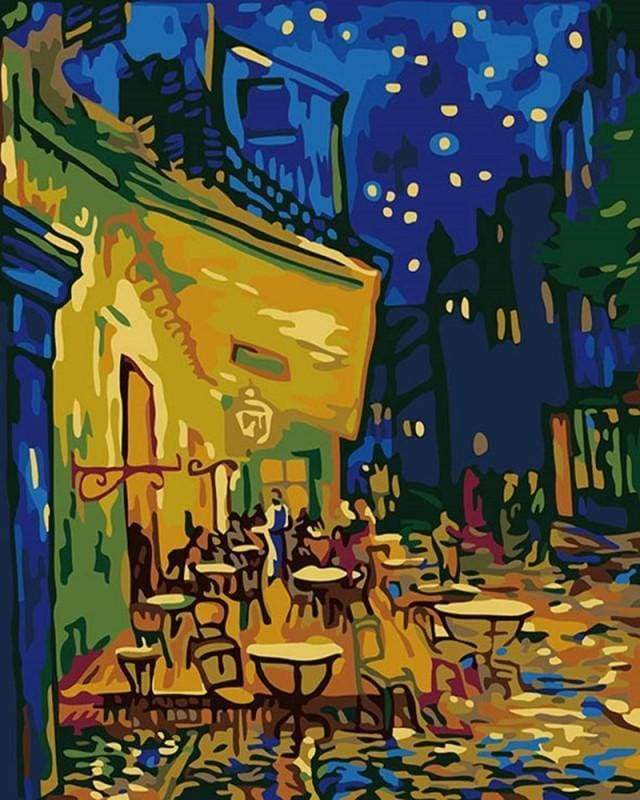 Peinture Par Numéros - Van Gogh - Café