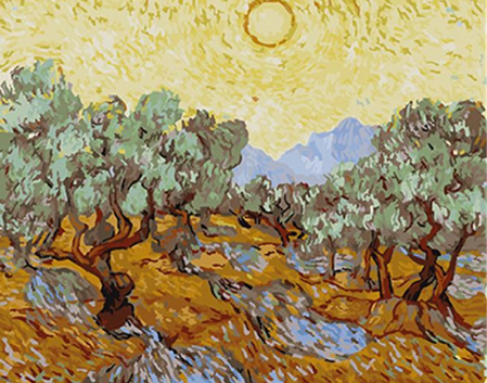 Pintura por números - Van Gogh St Remy Olivos