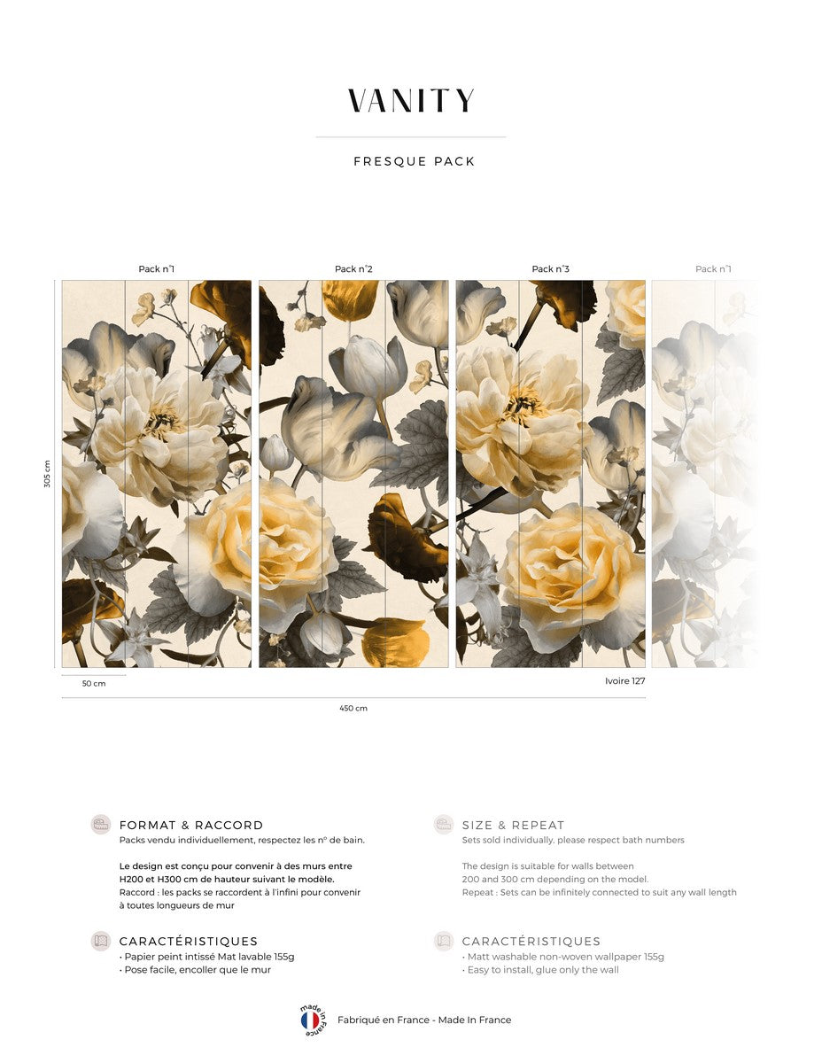 Affresco Vanity - Avorio