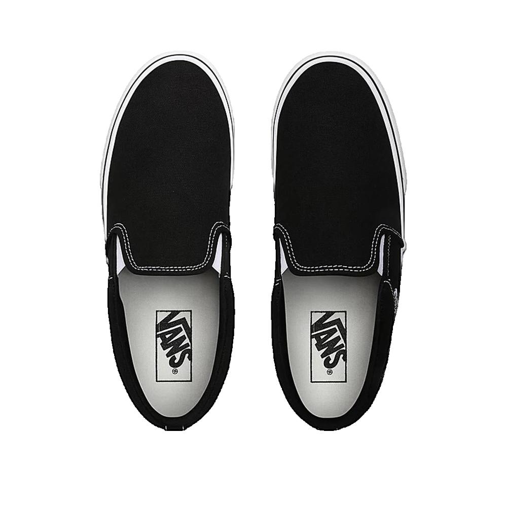 Classic Slip-On Mule Sneakers - Black