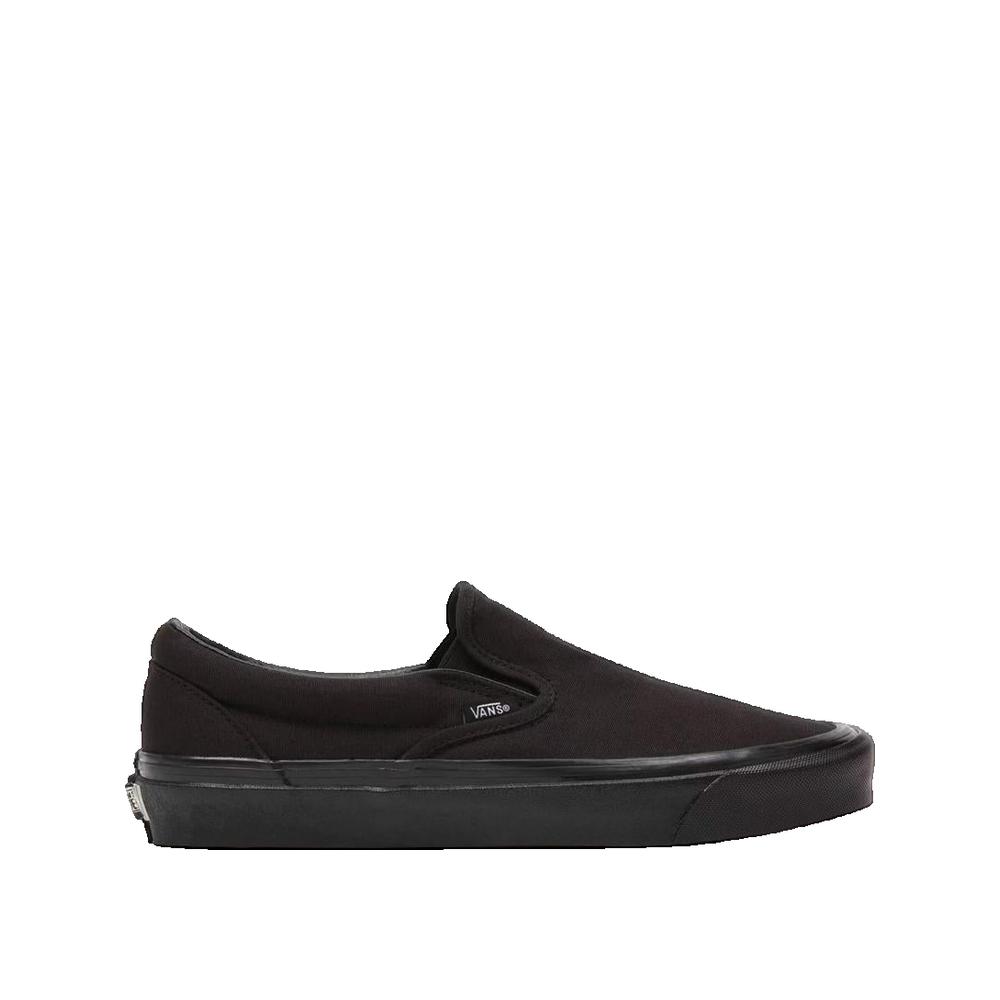 Zapatillas clásicas sin cordones con plataforma - Negro