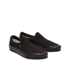 Zapatillas clásicas sin cordones con plataforma - Negro
