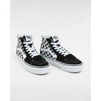 Baskets Checkerboard Sk8-Hi Platform 2.0 - Blanc