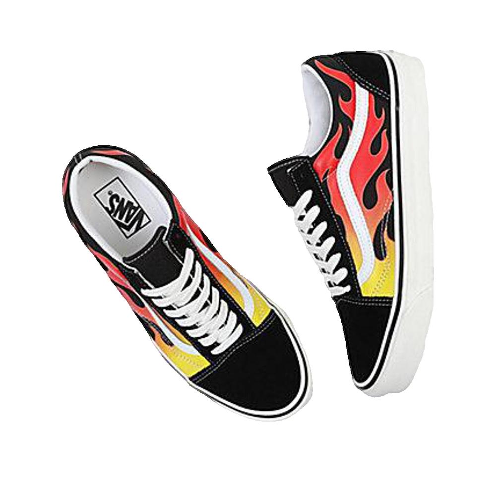 Baskets Old Skool 36dx Epic Flame - Noir