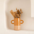 Mediterranea Ceramic Vase - Bicolour