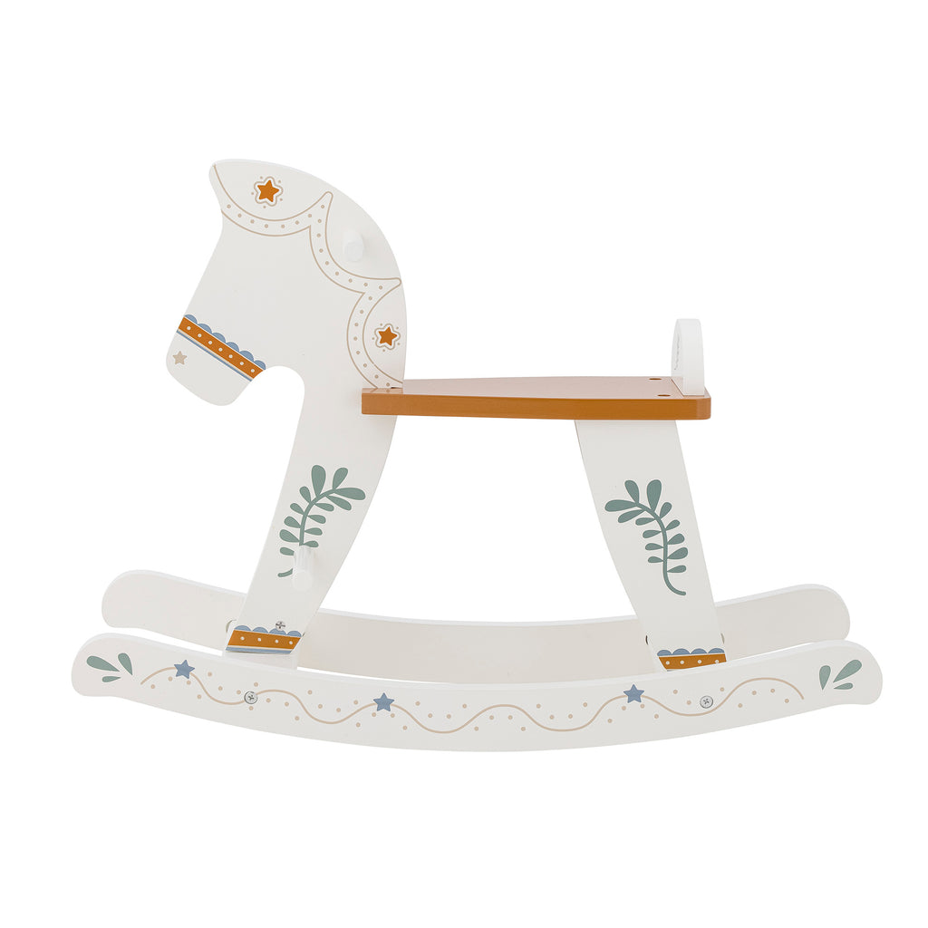 Ruddy - Juguete Balancín Caballo - Blanco - Mdf
