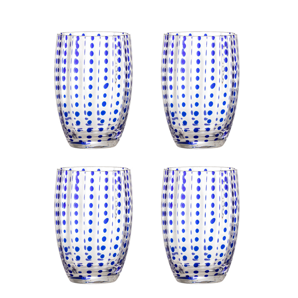 Brinley - Vaso - Azul - Vidrio
