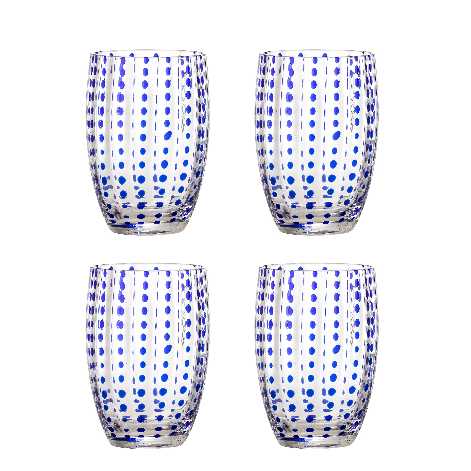 Brinley - Vaso - Azul - Vidrio
