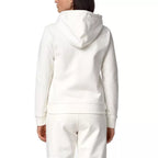 K-Way Deline Peach Fleece Tracksuit Jacket - White