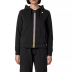 Veste De Survêtement K-Way Deline Peach Fleece - Noir