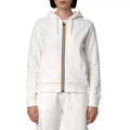 K-Way Deline Peach Fleece Tracksuit Jacket - White