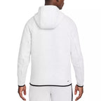 Veste De Survêtement Nike Tech Fleece Full Zip Hoodies - Gris Clair, Noir
