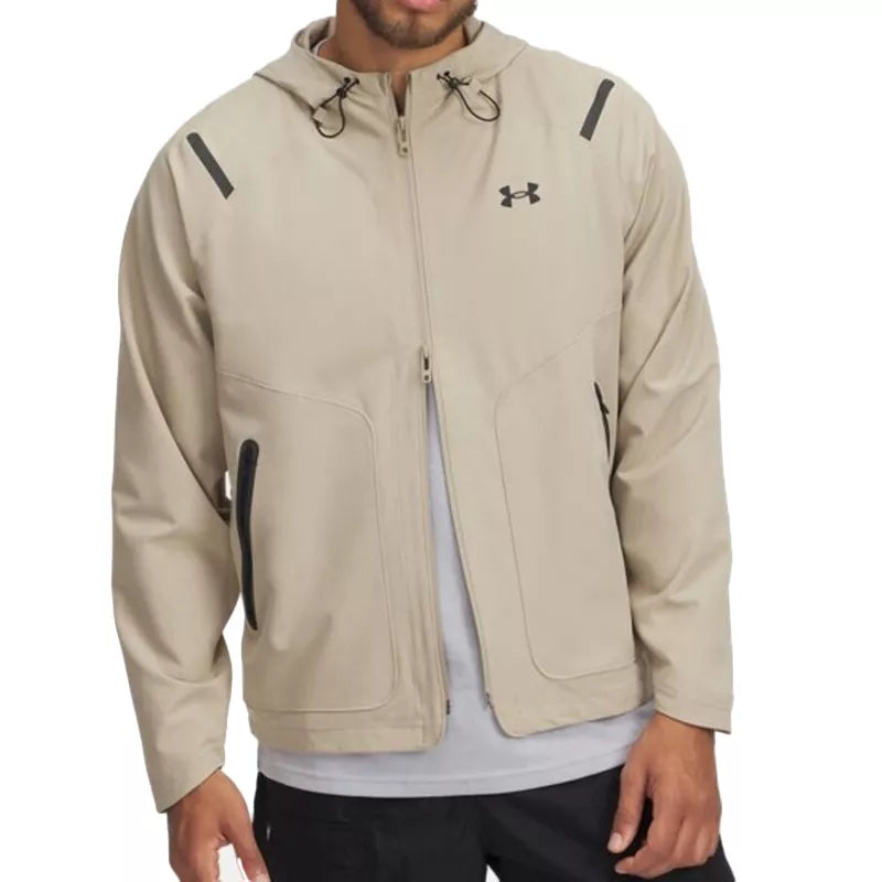 Trainingsjacke Unstoppable Lc – Beige/Schwarz – Herren