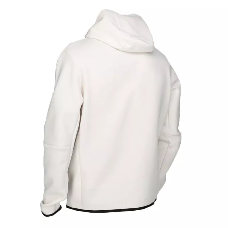 Chaqueta deportiva Tech Fleece con cremallera completa - Blanco