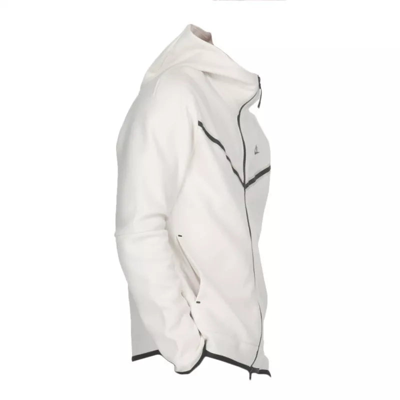 Chaqueta deportiva Tech Fleece con cremallera completa - Blanco