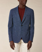 Fursac - Stretch Cotton Jacket - Indigo - Men