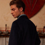 Veste En Velours Marine